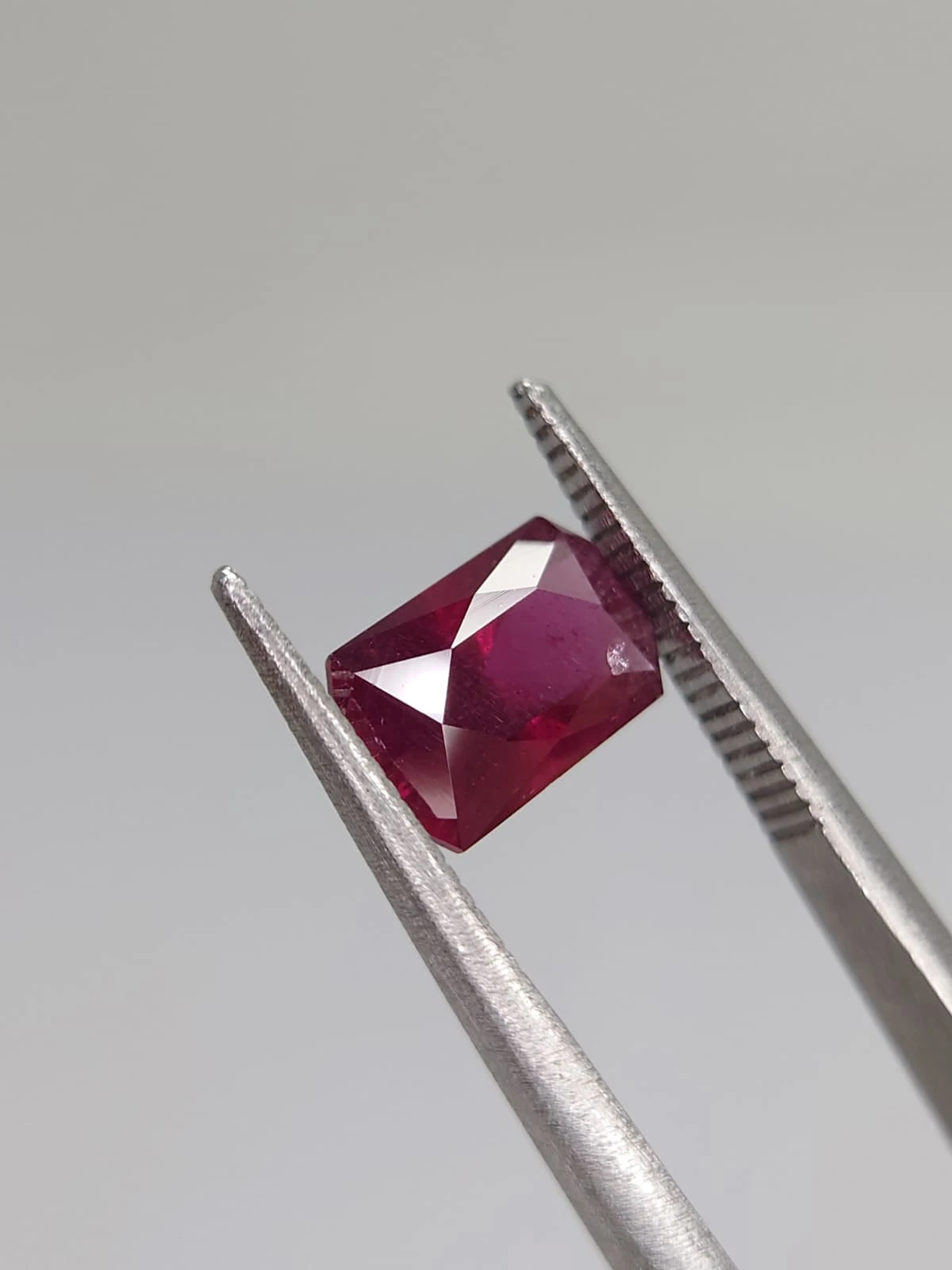 2ct Natural Fancy Cut Rhodolite Garnet from Tanzania — view 5